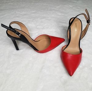 EXPRESS Sling Back Pump SZ 7
